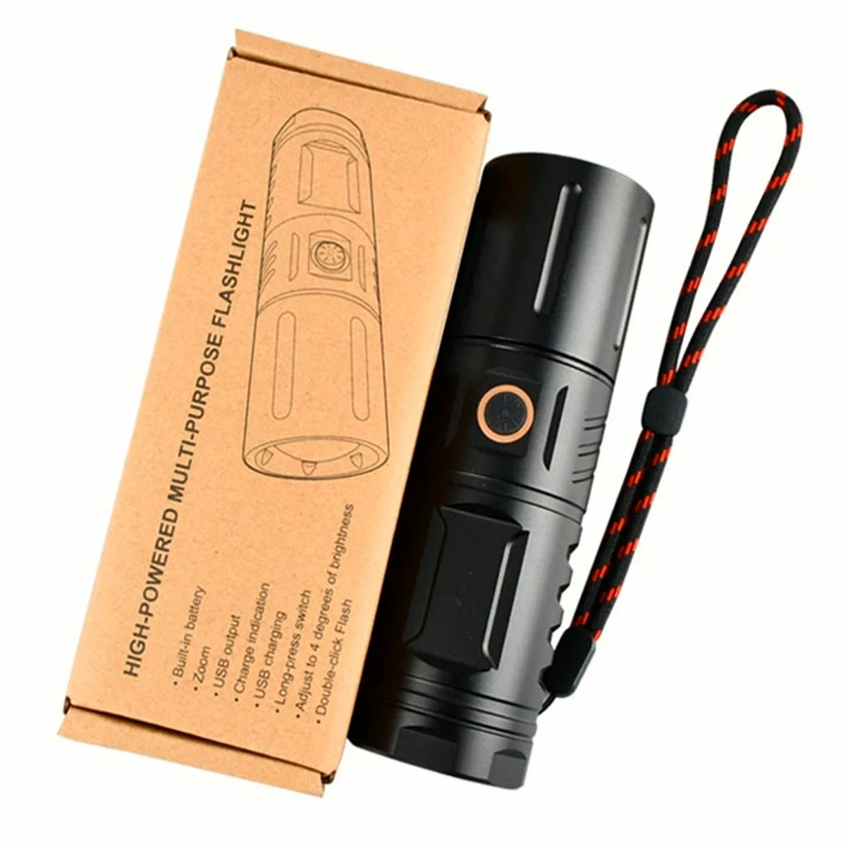 RECHARGEABLE LED TORCH LIGHT,