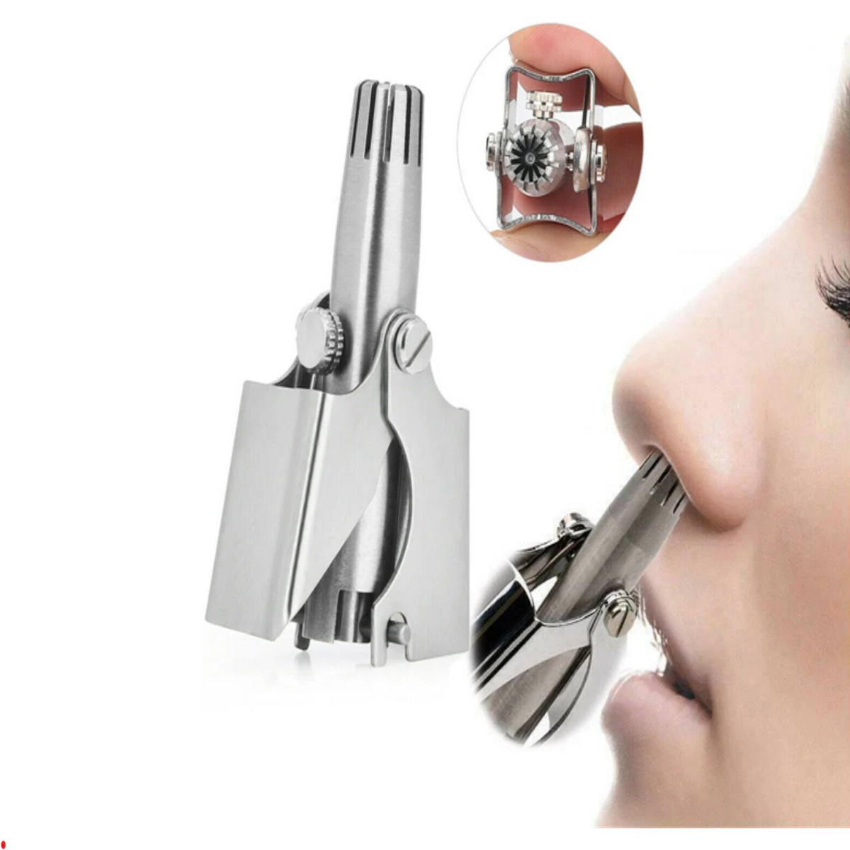 POCKET NOSE HAIR TRIMMER